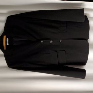 Rickis Long Structured Black Blazer EUC